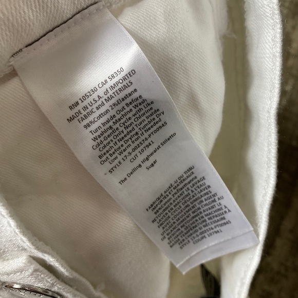 Current/Elliot Delling Highwaist Stiletto … - Picture 3 of 7